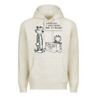 Oatmeal Heather calvin Premium Hoodie - linhVisuals