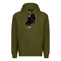 Army Green K. Michelle Premium Hoodie - linhVisuals