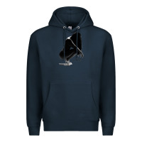 Navy K. Michelle Premium Hoodie - linhVisuals