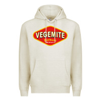 Oatmeal Heather vegemite Premium Hoodie - linhVisuals