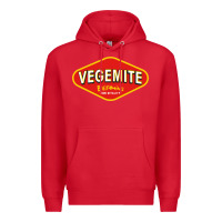 Red vegemite Premium Hoodie - linhVisuals