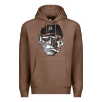 Chestnut newcigarette smoking jim leyland Premium Hoodie - linhVisuals