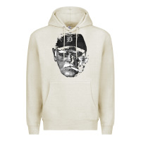 Oatmeal Heather newcigarette smoking jim leyland Premium Hoodie - linhVisuals