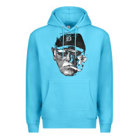 Ocean Blue newcigarette smoking jim leyland Premium Hoodie - linhVisuals