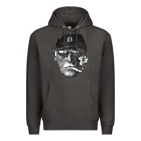 Smoke newcigarette smoking jim leyland Premium Hoodie - linhVisuals