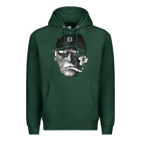 Sports Green newcigarette smoking jim leyland Premium Hoodie - linhVisuals