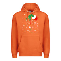 Carrot newchristmas grinch hand holding a stethoscope Premium Hoodie - linhVisuals