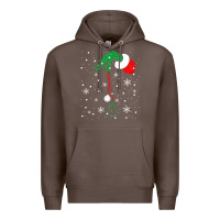 Coffee newchristmas grinch hand holding a stethoscope Premium Hoodie - linhVisuals