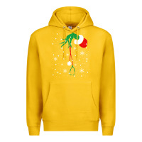 Lemon newchristmas grinch hand holding a stethoscope Premium Hoodie - linhVisuals