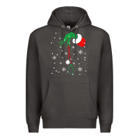 Smoke newchristmas grinch hand holding a stethoscope Premium Hoodie - linhVisuals