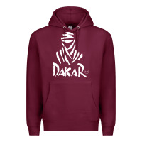 Burgundy rally dakar paris merch Premium Hoodie - linhVisuals