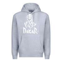 Heather Grey rally dakar paris merch Premium Hoodie - linhVisuals
