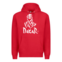 Red rally dakar paris merch Premium Hoodie - linhVisuals