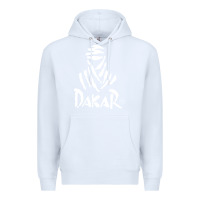 White rally dakar paris merch Premium Hoodie - linhVisuals