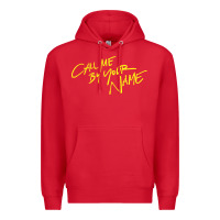 Red Call Me By Your Name Premium Hoodie - linhVisuals
