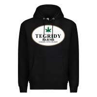 Black tegridy farms Premium Hoodie - linhVisuals