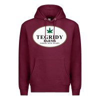 Burgundy tegridy farms Premium Hoodie - linhVisuals