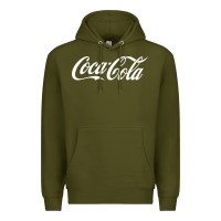 Army Green newcoca cola Premium Hoodie - linhVisuals
