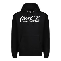Black newcoca cola Premium Hoodie - linhVisuals