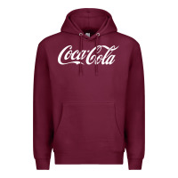 Burgundy newcoca cola Premium Hoodie - linhVisuals