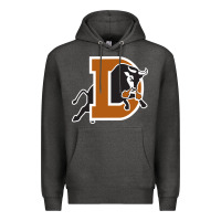 Charcoal Heather Durham-bulls Premium Hoodie - linhVisuals