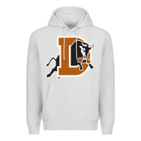 Dove Grey Durham-bulls Premium Hoodie - linhVisuals