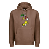 Chestnut green eggs and ham Premium Hoodie - linhVisuals