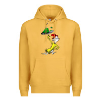 Mustard green eggs and ham Premium Hoodie - linhVisuals