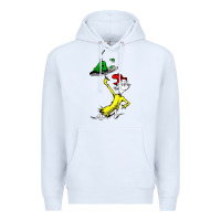White green eggs and ham Premium Hoodie - linhVisuals