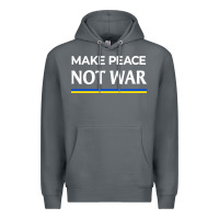 Rock make peace not war Premium Hoodie - linhVisuals