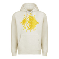 Oatmeal Heather time team television Premium Hoodie - linhVisuals