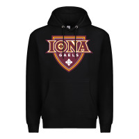Black iona gaels Premium Hoodie - linhVisuals