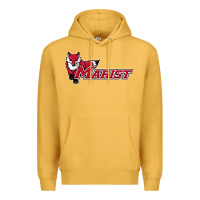 Mustard marist red foxes Premium Hoodie - linhVisuals