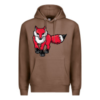 Chestnut marist red foxes Premium Hoodie - linhVisuals