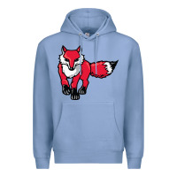 Colony Blue marist red foxes Premium Hoodie - linhVisuals