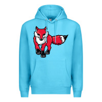 Ocean Blue marist red foxes Premium Hoodie - linhVisuals