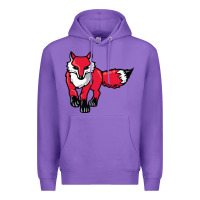 Purple marist red foxes Premium Hoodie - linhVisuals