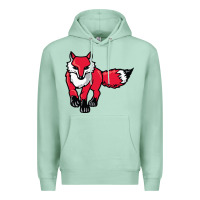 Seafoam marist red foxes Premium Hoodie - linhVisuals