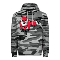 Slate Camo marist red foxes Premium Hoodie - linhVisuals