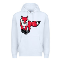White marist red foxes Premium Hoodie - linhVisuals