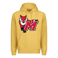 Antique Gold marist red foxes Premium Hoodie - linhVisuals