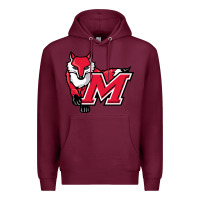 Burgundy marist red foxes Premium Hoodie - linhVisuals