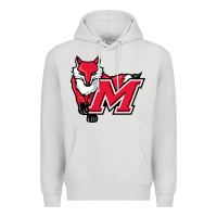 Dove Grey marist red foxes Premium Hoodie - linhVisuals
