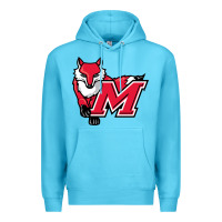 Ocean Blue marist red foxes Premium Hoodie - linhVisuals