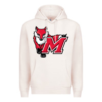 Pale Pink marist red foxes Premium Hoodie - linhVisuals