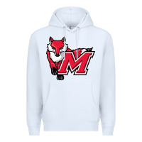 White marist red foxes Premium Hoodie - linhVisuals