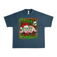 Midnight Navy merry christmas baby pig Urban Heavy Tee - RanaPortraitStore
