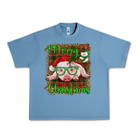 Pebble Blue merry christmas baby pig Urban Heavy Tee - RanaPortraitStore