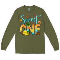 Army Green sweet one lemon Long Sleeve Tee - Artiststas