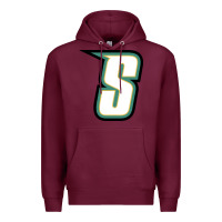 Burgundy siena saints Premium Hoodie - linhVisuals